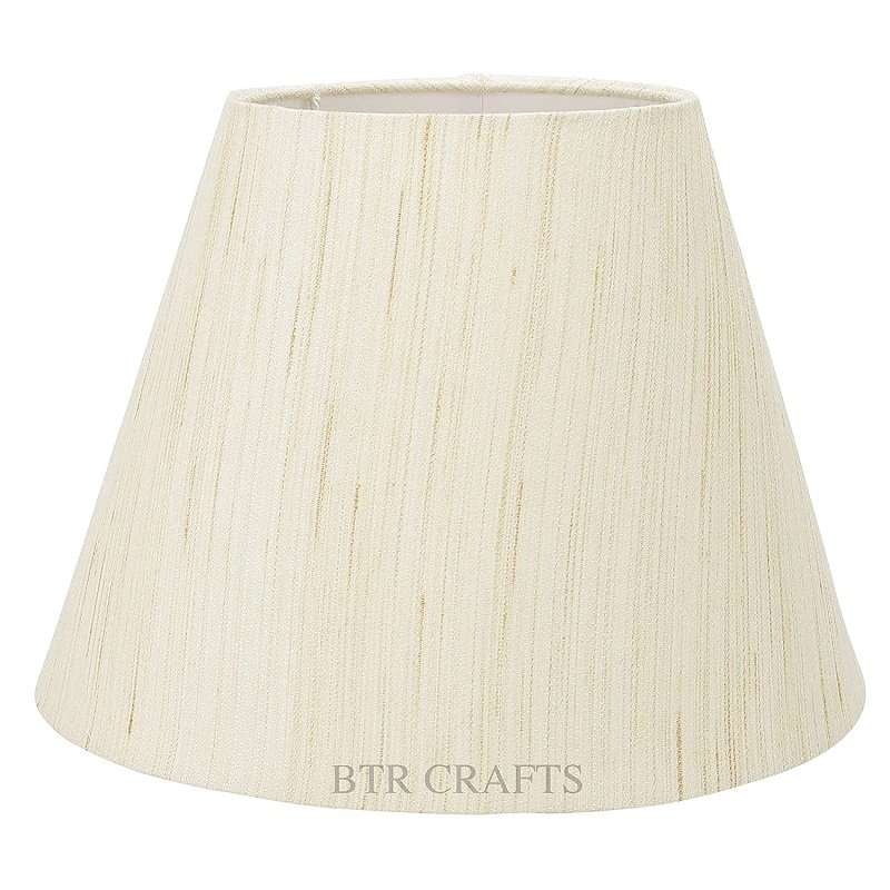 10 Inches Conical Lamp Shade, Suitable For Table and Floor Lamp(Cream Texture) - Image 3