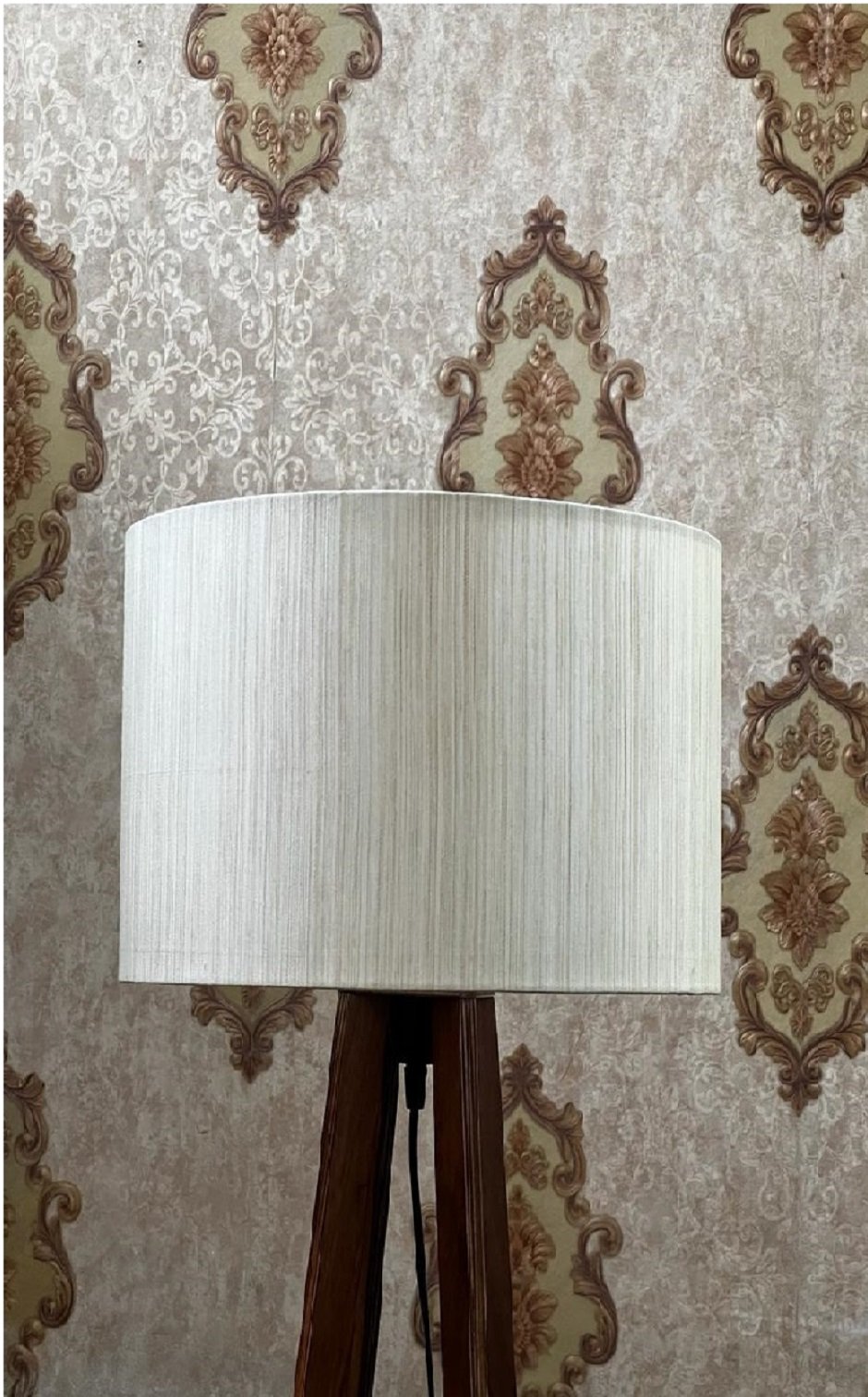 10 Inches Drum Lamp Shade, Suitable For Table and Floor Lamp(Cream Texture) - Image 2