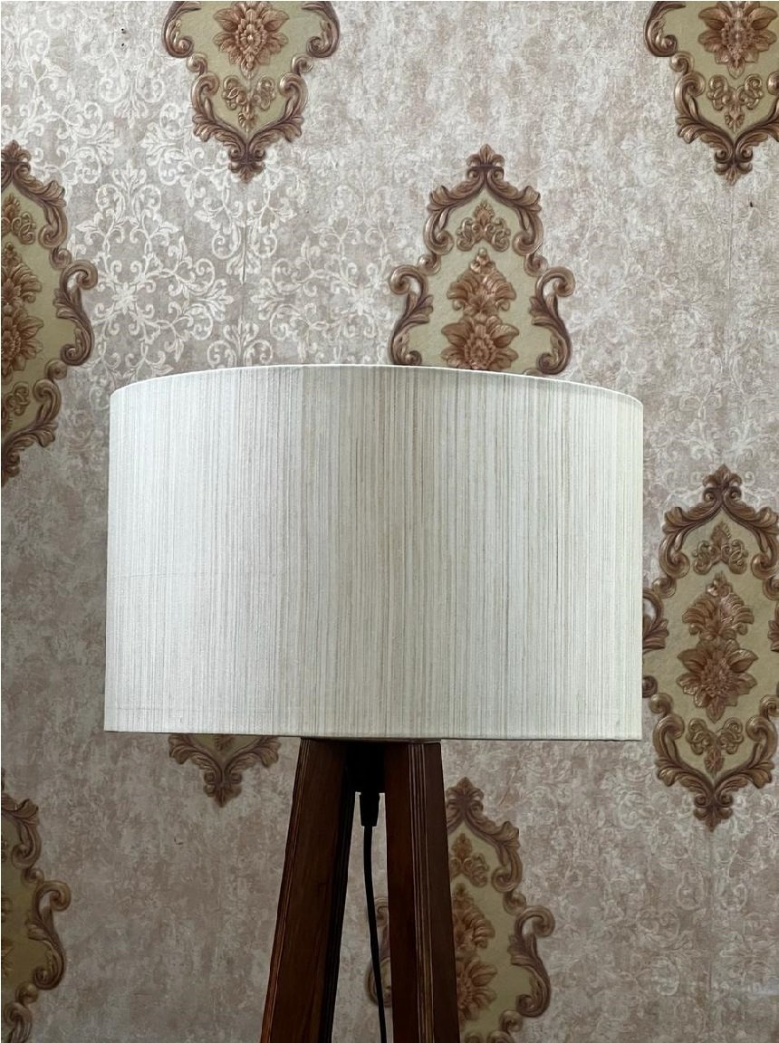 12 Inches Drum Lamp Shade, Suitable For Table and Floor Lamp(Cream Texture) - Image 2