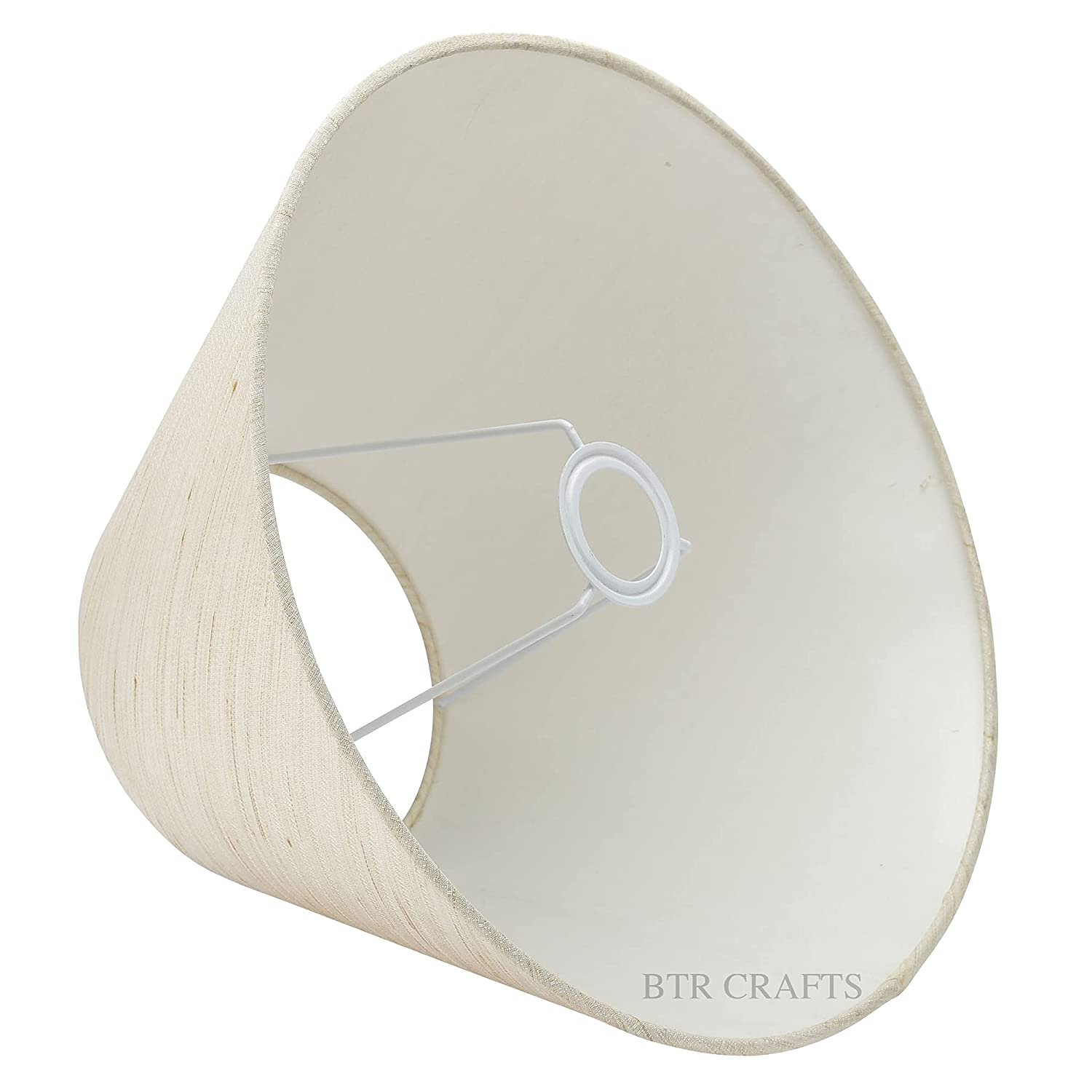 14 Inches Conical Lamp Shade, Suitable For Table and Floor Lamp(Cream Texture) - Image 4