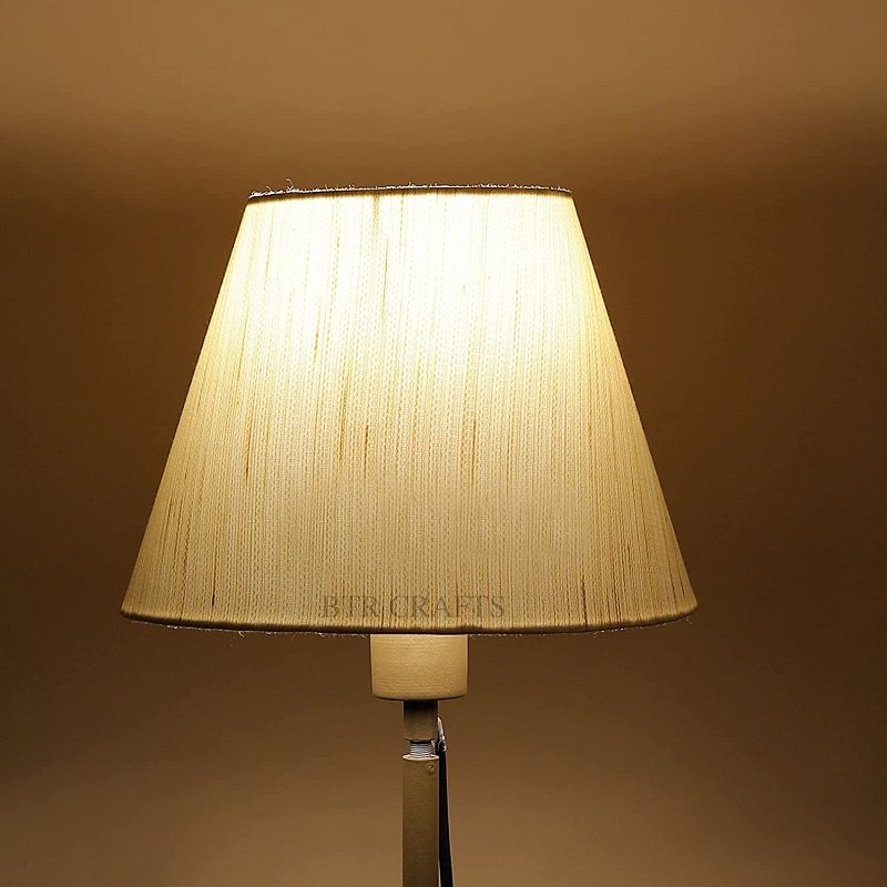 10 Inches Conical Lamp Shade, Suitable For Table and Floor Lamp(Cream Texture)