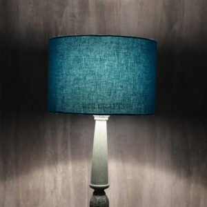 12 Inches Drum Lamp Shade, Suitable For Table and Floor Lamp(Teal)