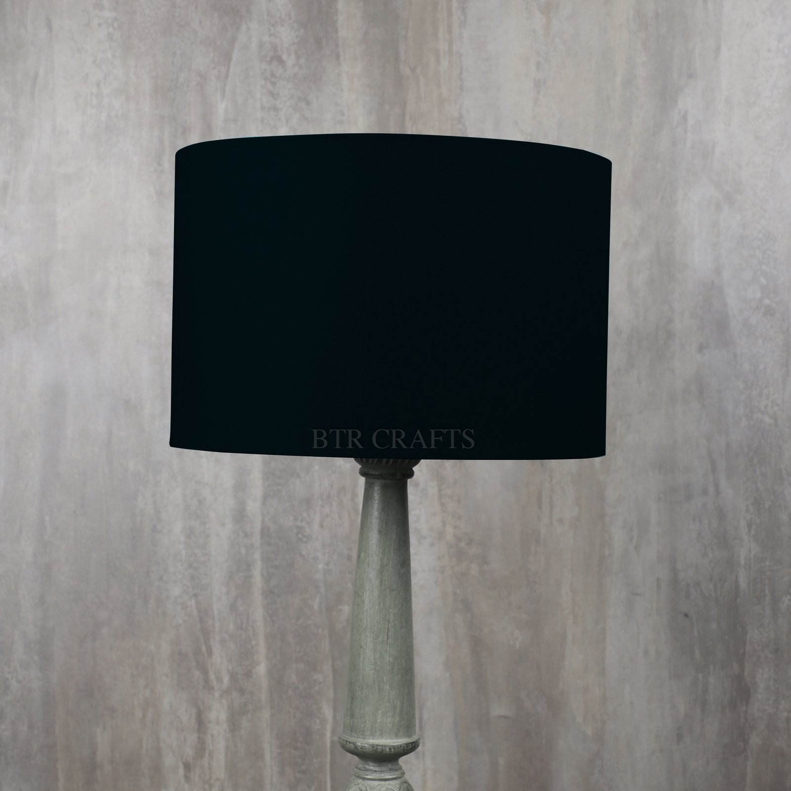 12 Inches Drum Lamp Shade, Suitable For Table and Floor Lamp(Black) - Image 2