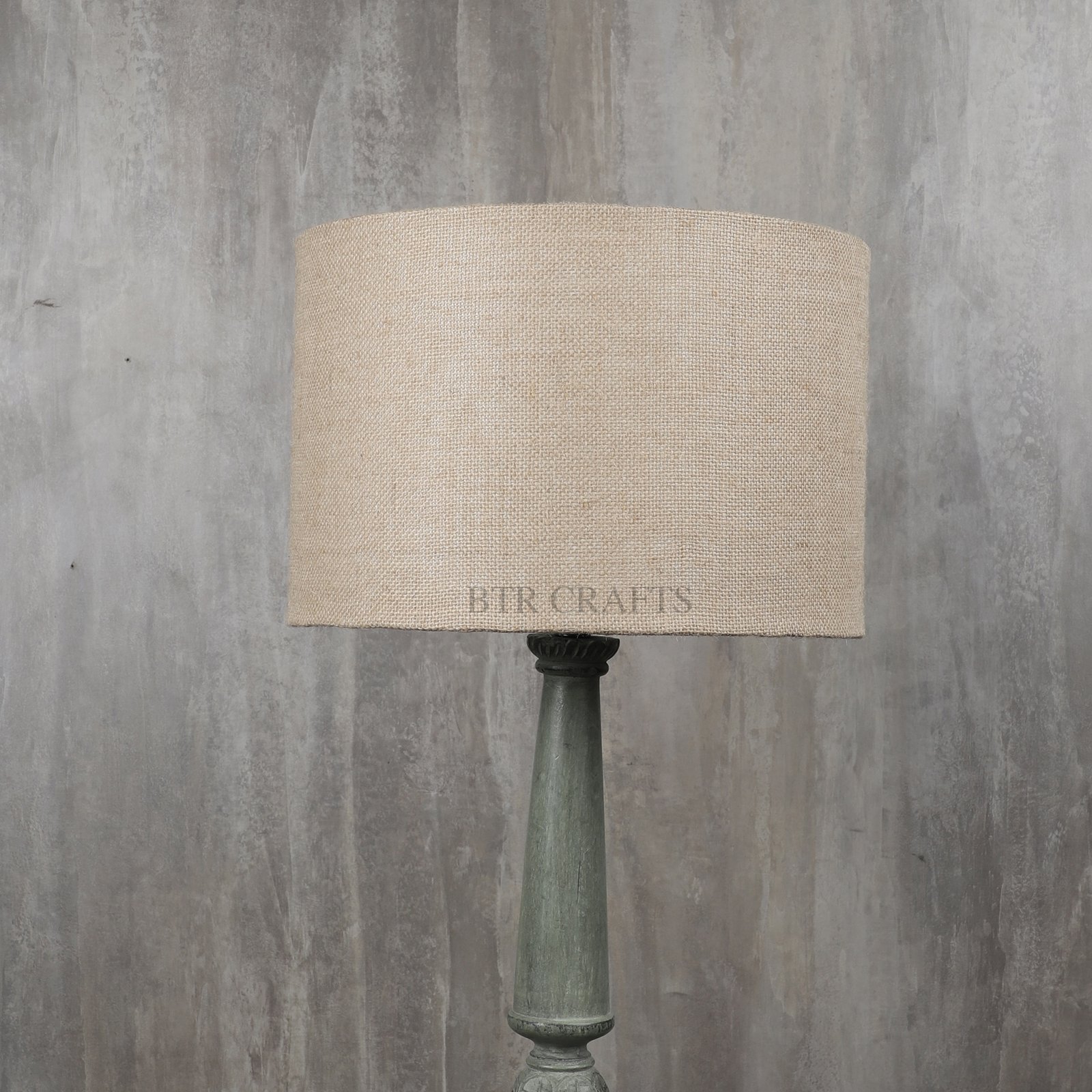 12 Inches Drum Lamp Shade, Suitable For Table and Floor Lamp(Natural Jute) - Image 2
