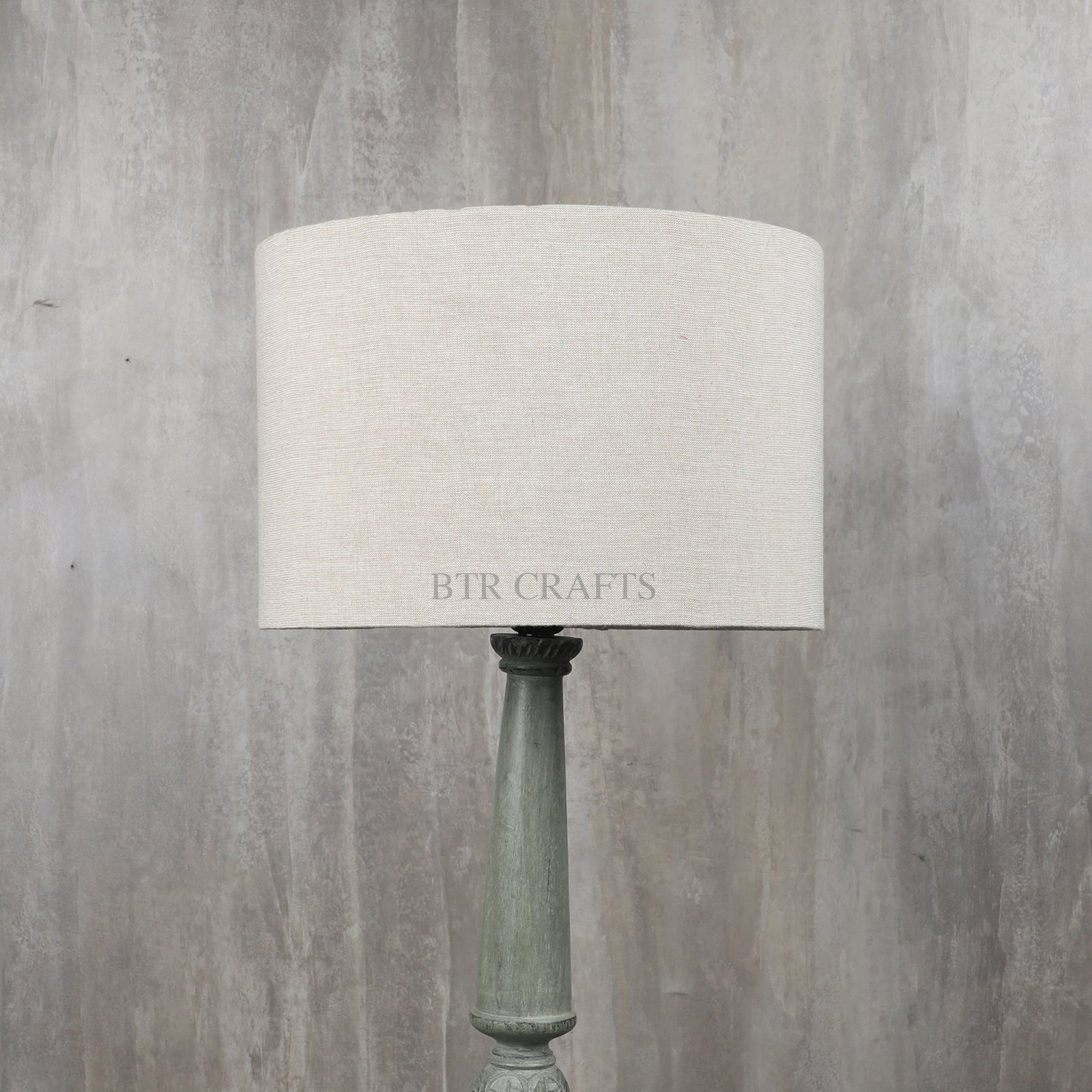 12 Inches Drum Lamp Shade, Suitable For Table and Floor Lamp(Beige) - Image 2