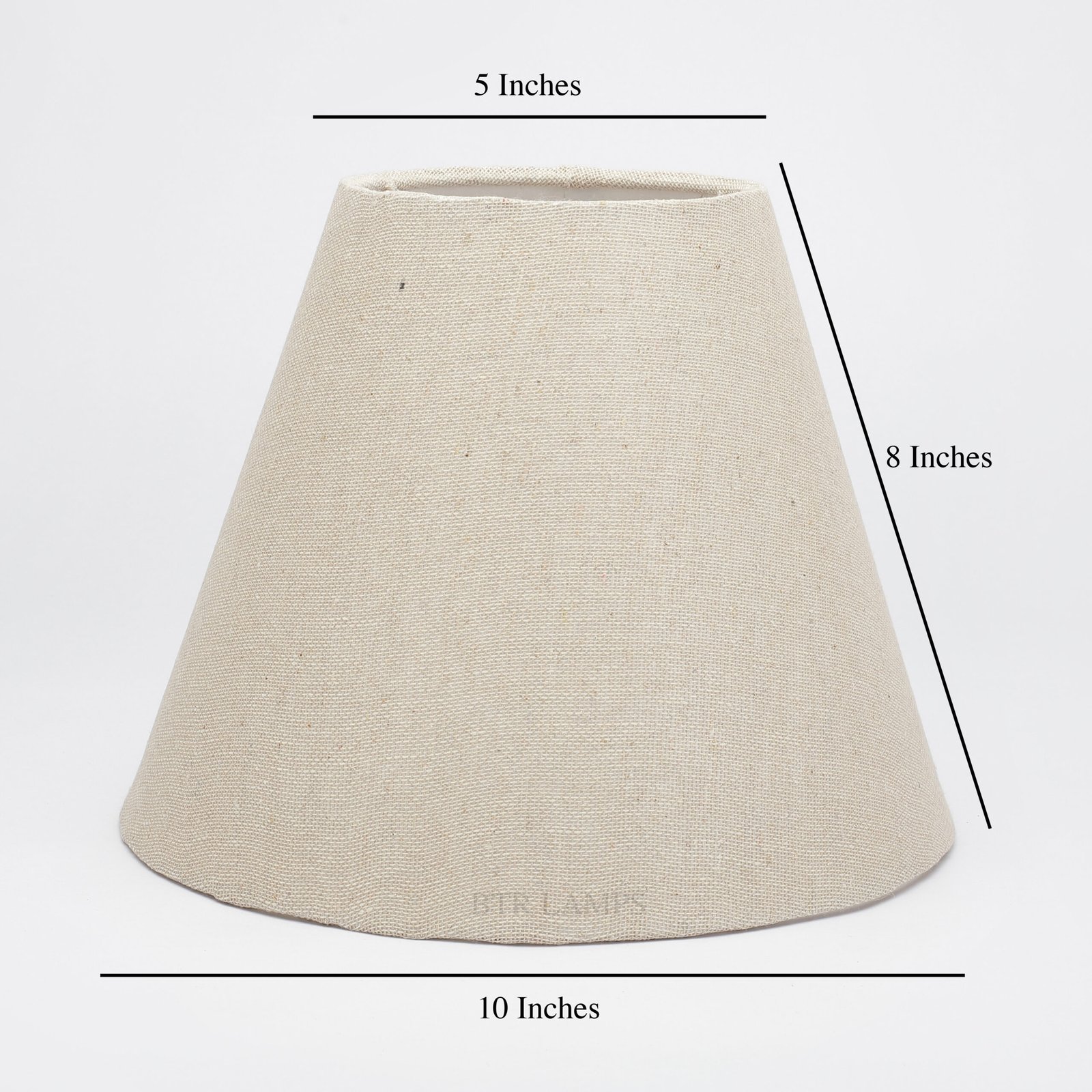 10 Inches Conical Lamp Shade, Suitable For Table and Floor Lamp(Premium Jute) - Image 3