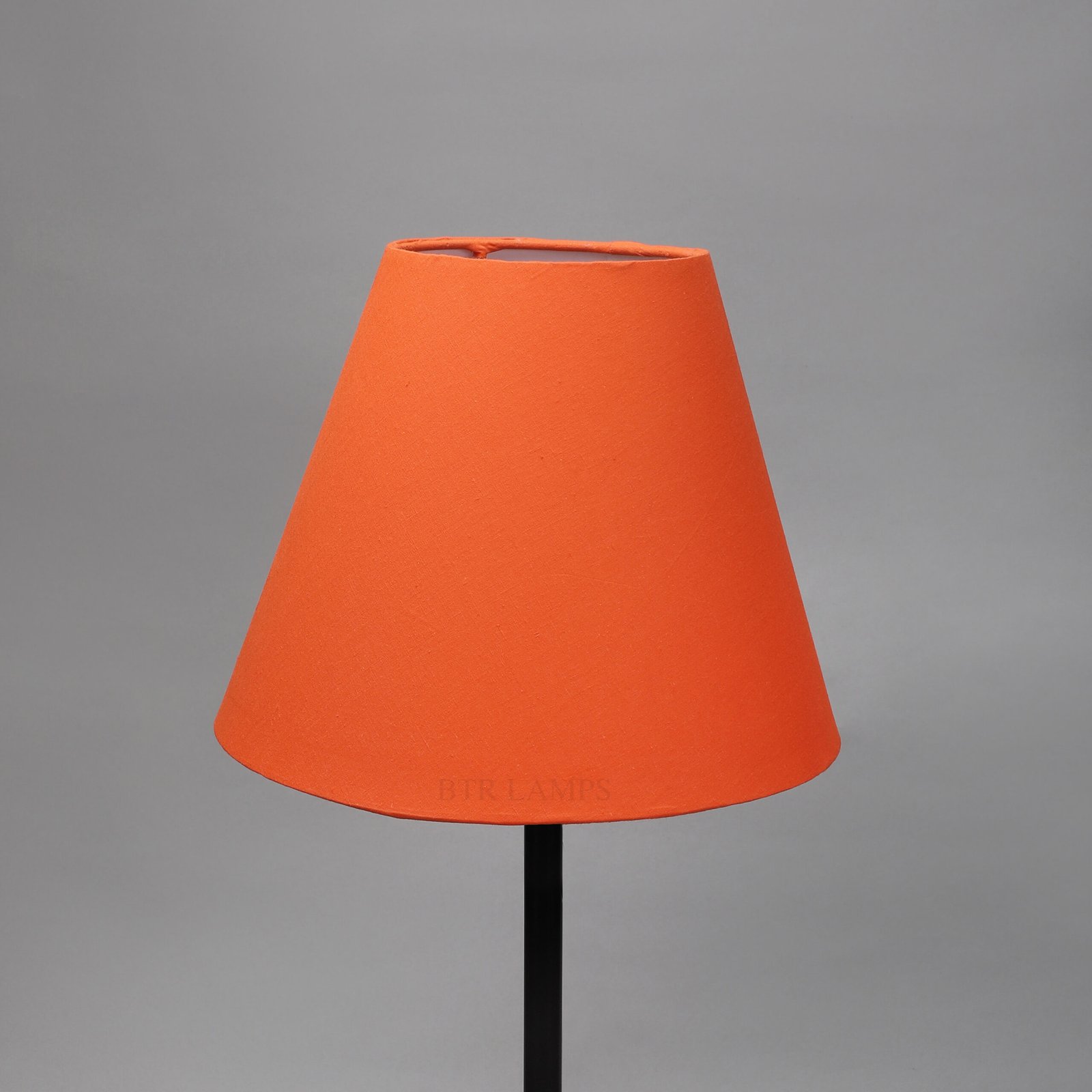 10 Inches Conical Lamp Shade, Suitable For Table and Floor Lamp(Orange) - Image 2