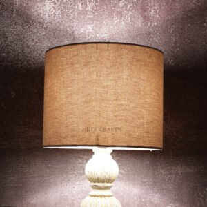 10 Inches Drum Lamp Shade, Suitable For Table and Floor Lamp(Beige)