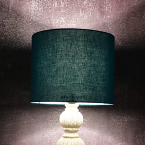 10 Inches Drum Lamp Shade, Suitable For Table and Floor Lamp(Teal)