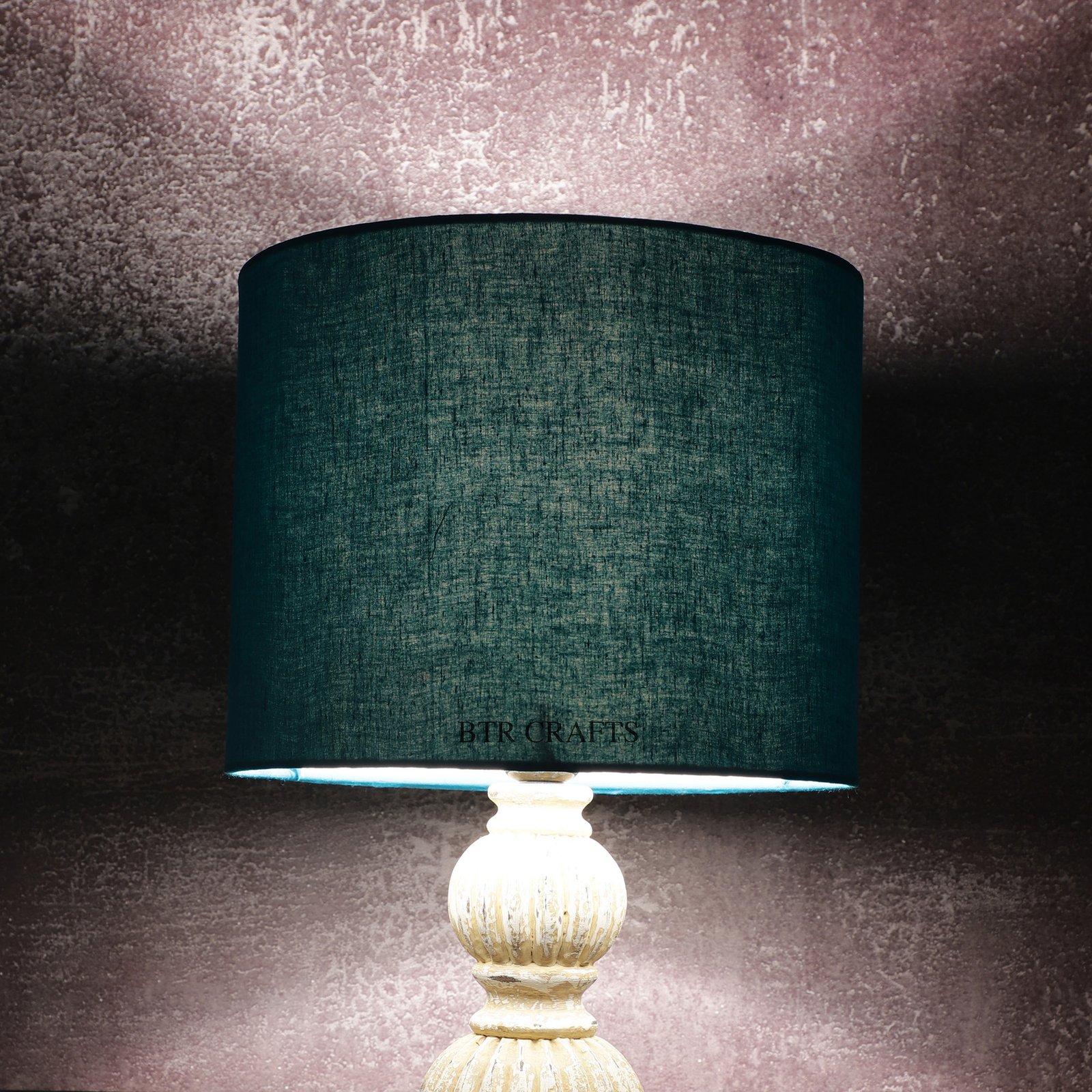 10 Inches Drum Lamp Shade, Suitable For Table and Floor Lamp(Teal)