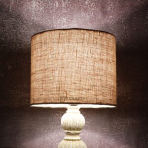 10 Inches Drum Lamp Shade, Suitable For Table and Floor Lamp(Natural Jute)