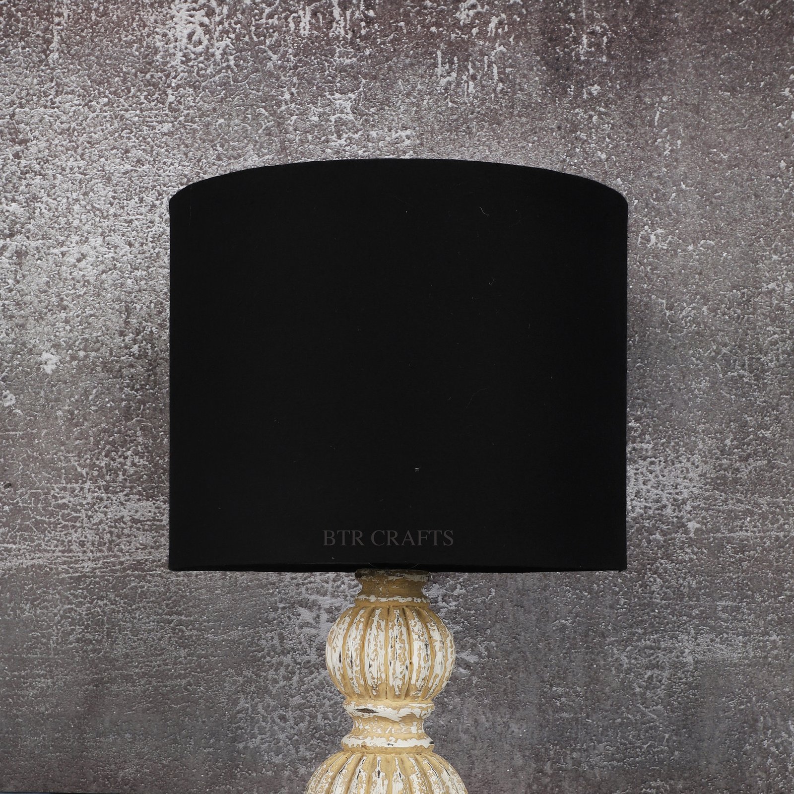 10 Inches Drum Lamp Shade, Suitable For Table and Floor Lamp(Black) - Image 2