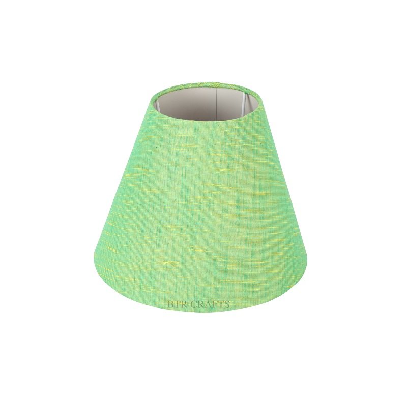 10 Inches Conical Lamp Shade, Suitable For Table and Floor Lamp(Green Texture) - Image 4