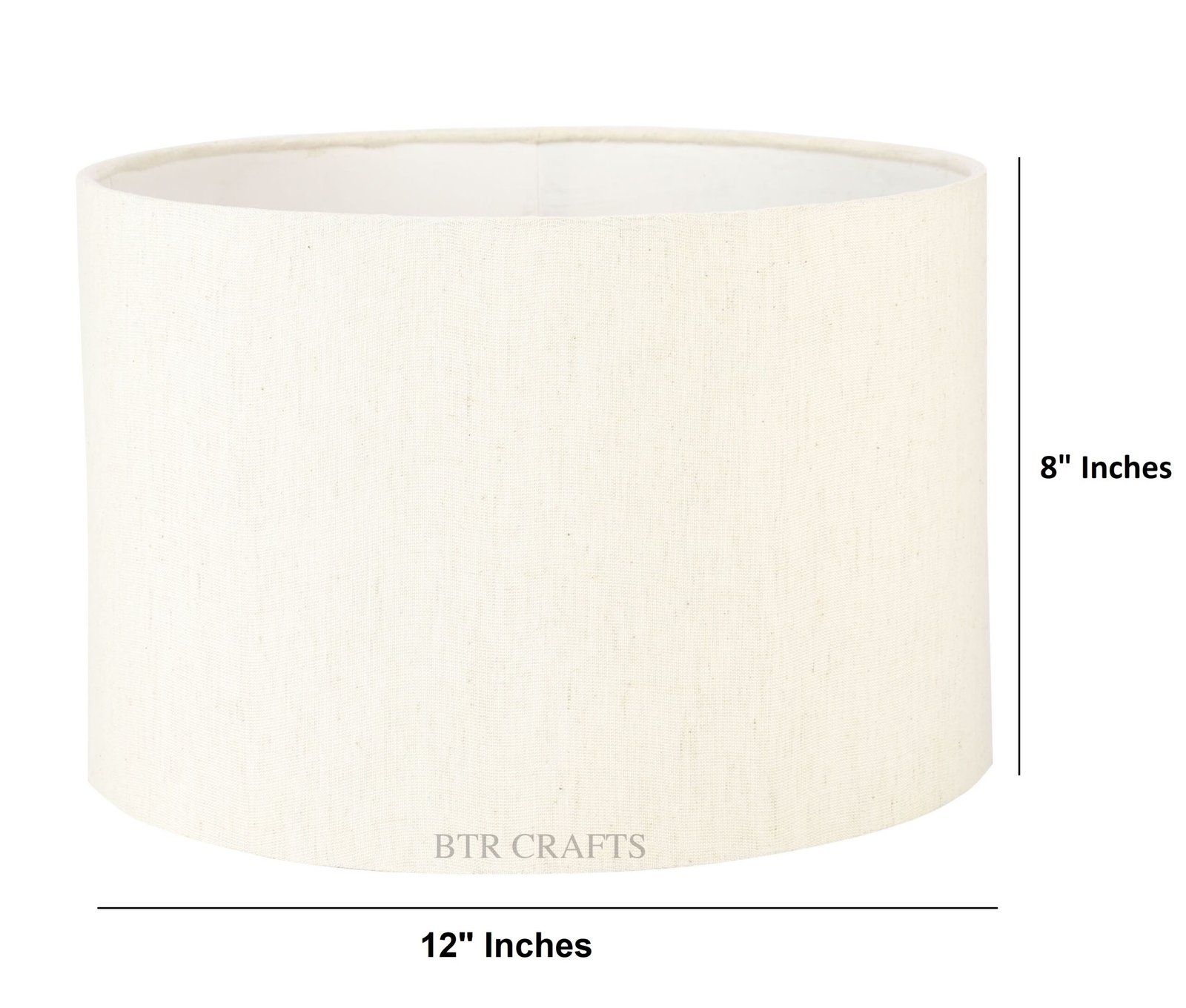 12 Inches Drum Lamp Shade, Suitable For Table and Floor Lamp(Flex) - Image 4