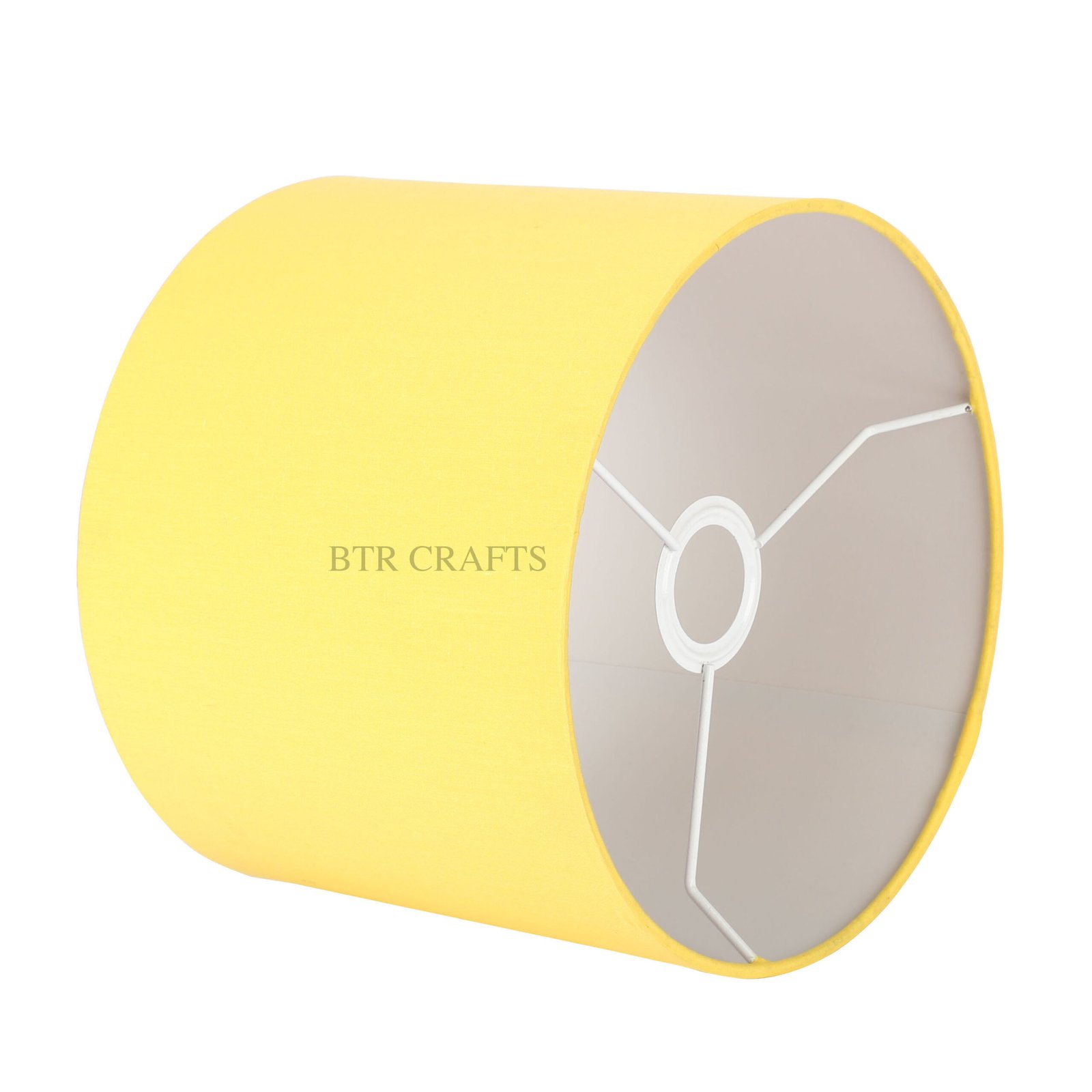 10 Inches Drum Lamp Shade, Suitable For Table and Floor Lamp(Dark yellow) - Image 4