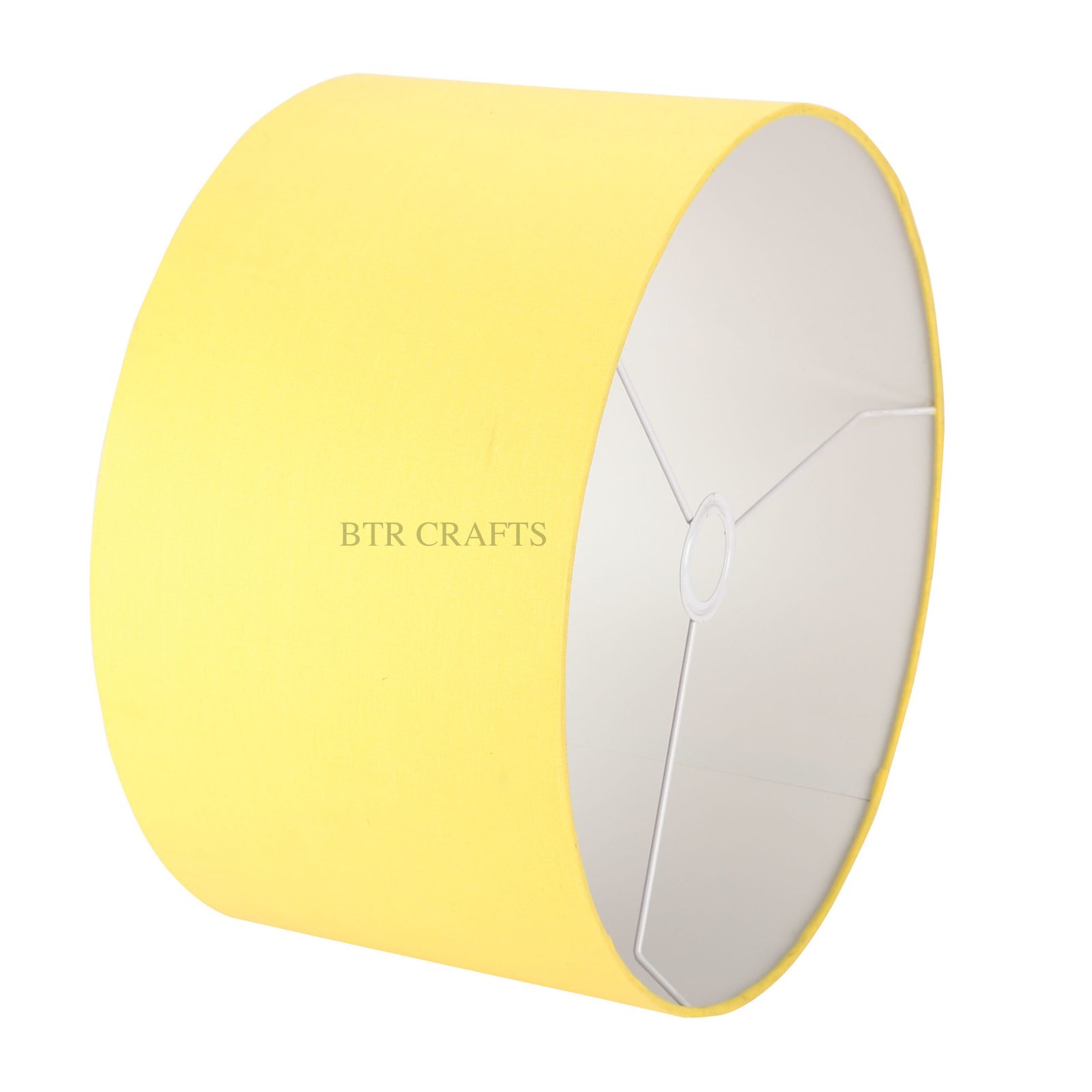 16 Inches Drum Lamp Shade, Suitable For Table and Floor Lamp(Dark Yellow) - Image 4