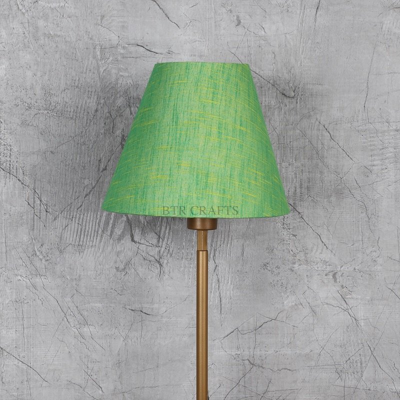 10 Inches Conical Lamp Shade, Suitable For Table and Floor Lamp(Green Texture) - Image 2