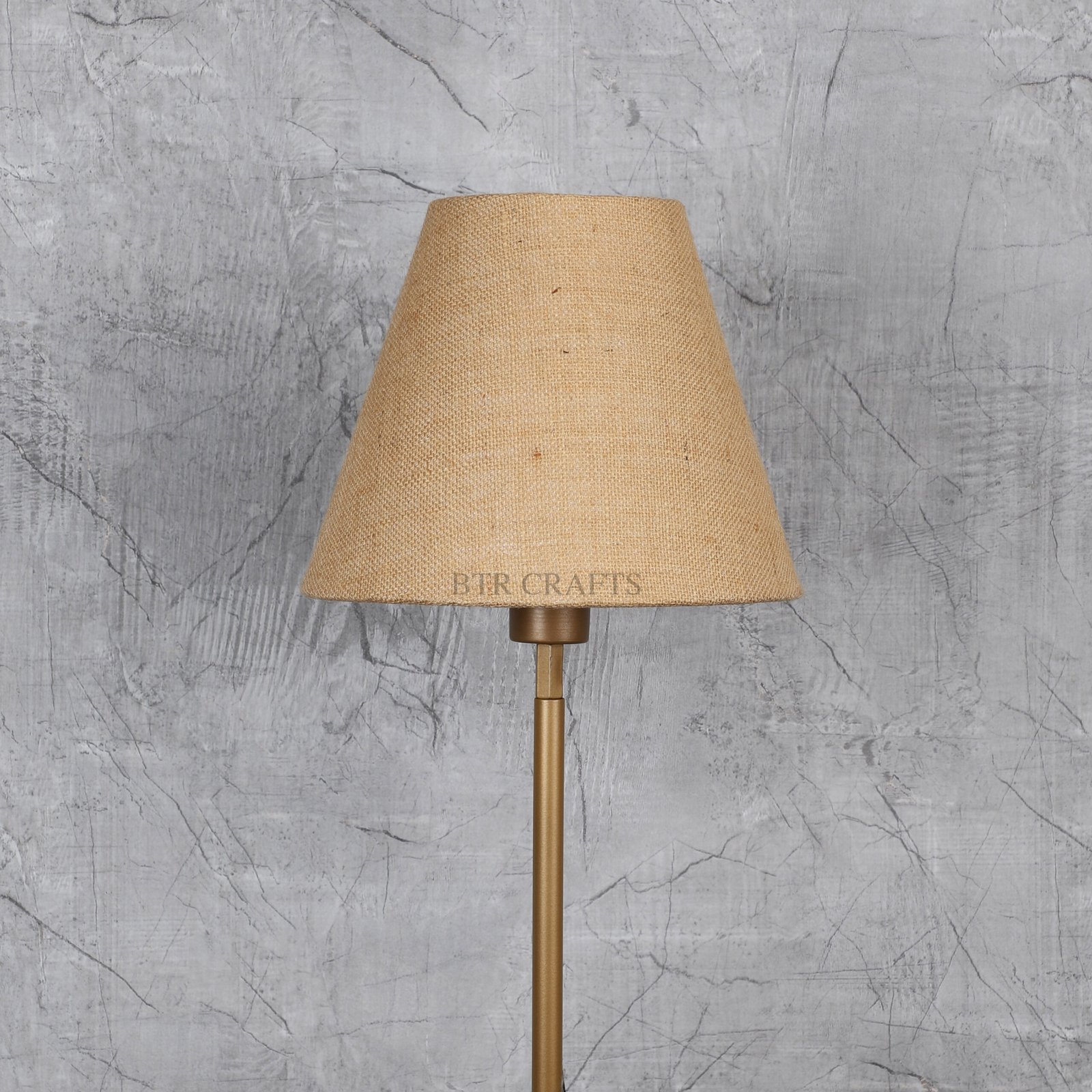 10 Inches Conical Lamp Shade, Suitable For Table and Floor Lamp(Natural Jute) - Image 2