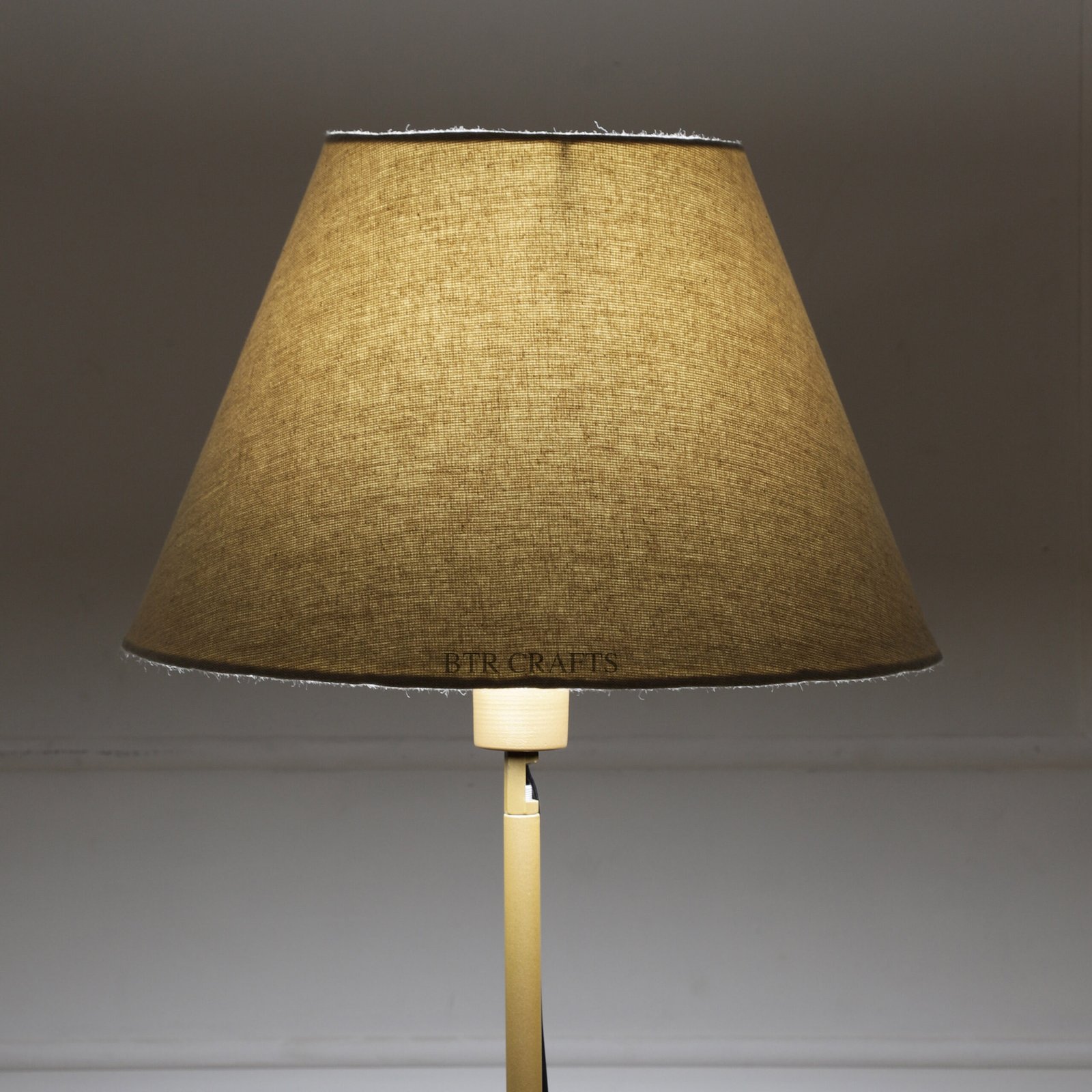 14 Inches Conical Lamp Shade, Suitable For Table and Floor Lamp(Beige)