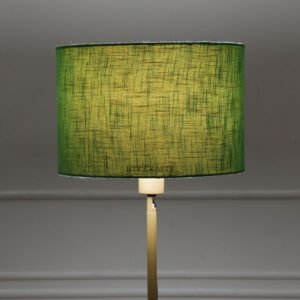 12 Inches Drum Lamp Shade, Suitable For Table and Floor Lamp(Green Texture)