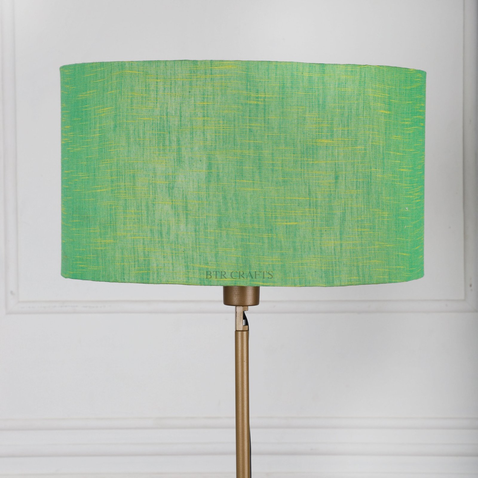 16 Inches Drum Lamp Shade, Suitable For Table and Floor Lamp(Green Texture) - Image 2
