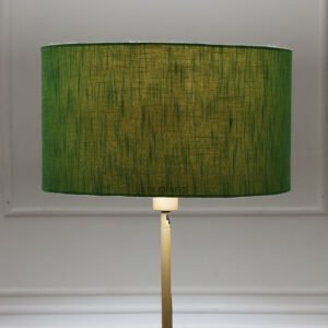 18 Inches Drum Lamp Shade, Suitable For Table and Floor Lamp(Green Texture)