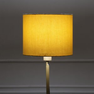 10 Inches Drum Lamp Shade, Suitable For Table and Floor Lamp(Dark yellow)