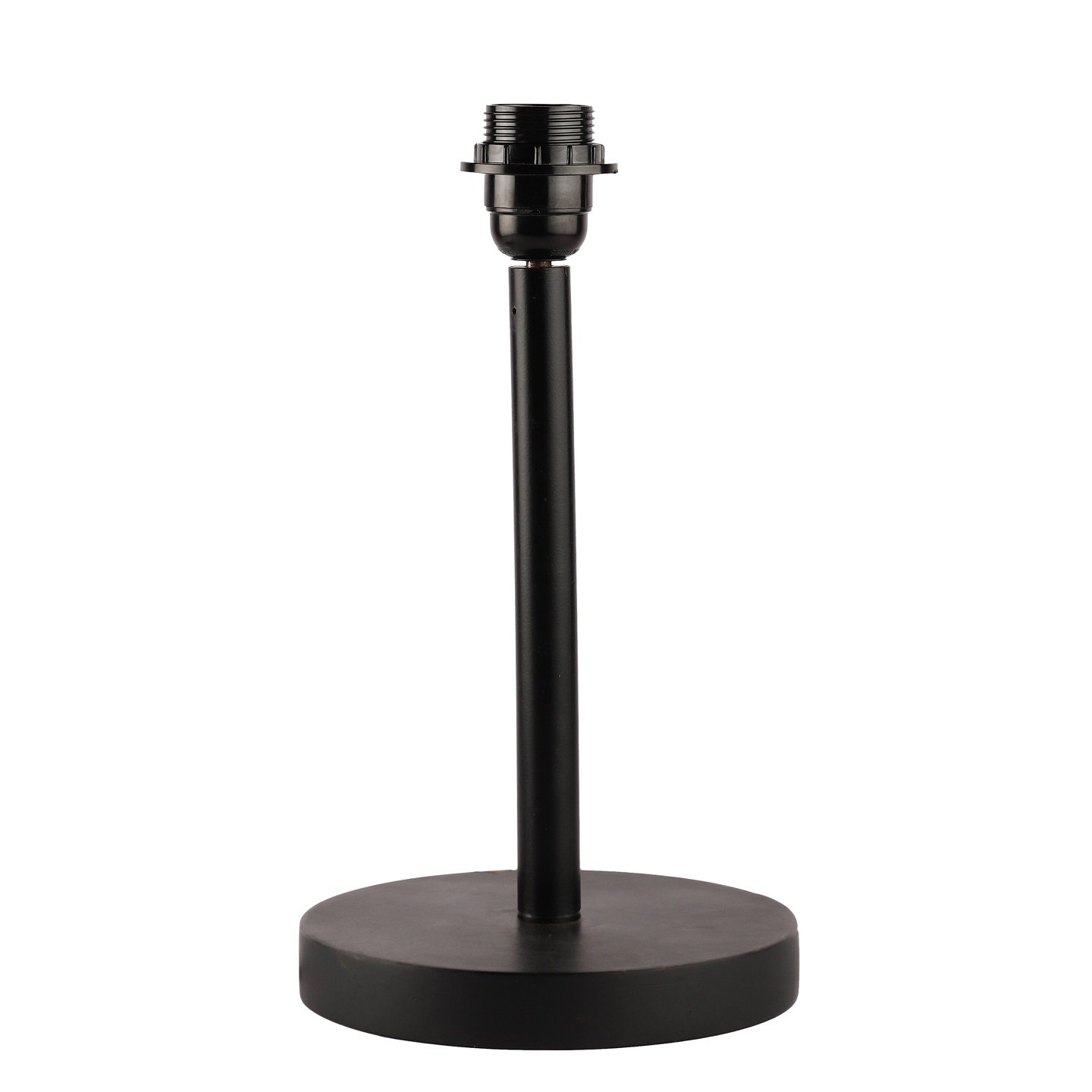 Raven Black Table Lamp Along With Natural Jute Conical Shade For Bedroom, Office And Living Room - Image 4