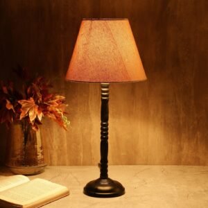Metal Table Lamp Suitable For Bedroom Office And Living Room, Pack Of 1(Complete Set)