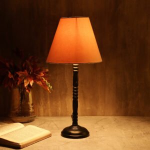 Metal Table Lamp Suitable For Bedroom Office And Living Room, Pack Of 1(Complete Set)