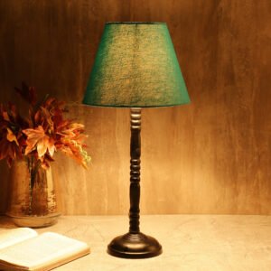 Metal Table Lamp Suitable For Bedroom Office And Living Room, Pack Of 1(Complete Set)
