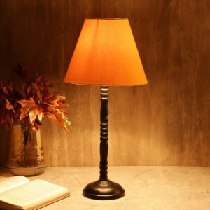 Metal Table Lamp Suitable For Bedroom Office And Living Room, Pack Of 1(Complete Set)