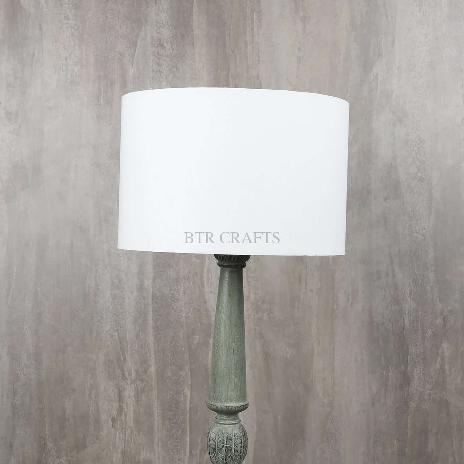 12 Inches Drum Lamp Shade, Suitable For Table and Floor Lamp(White) - Image 2
