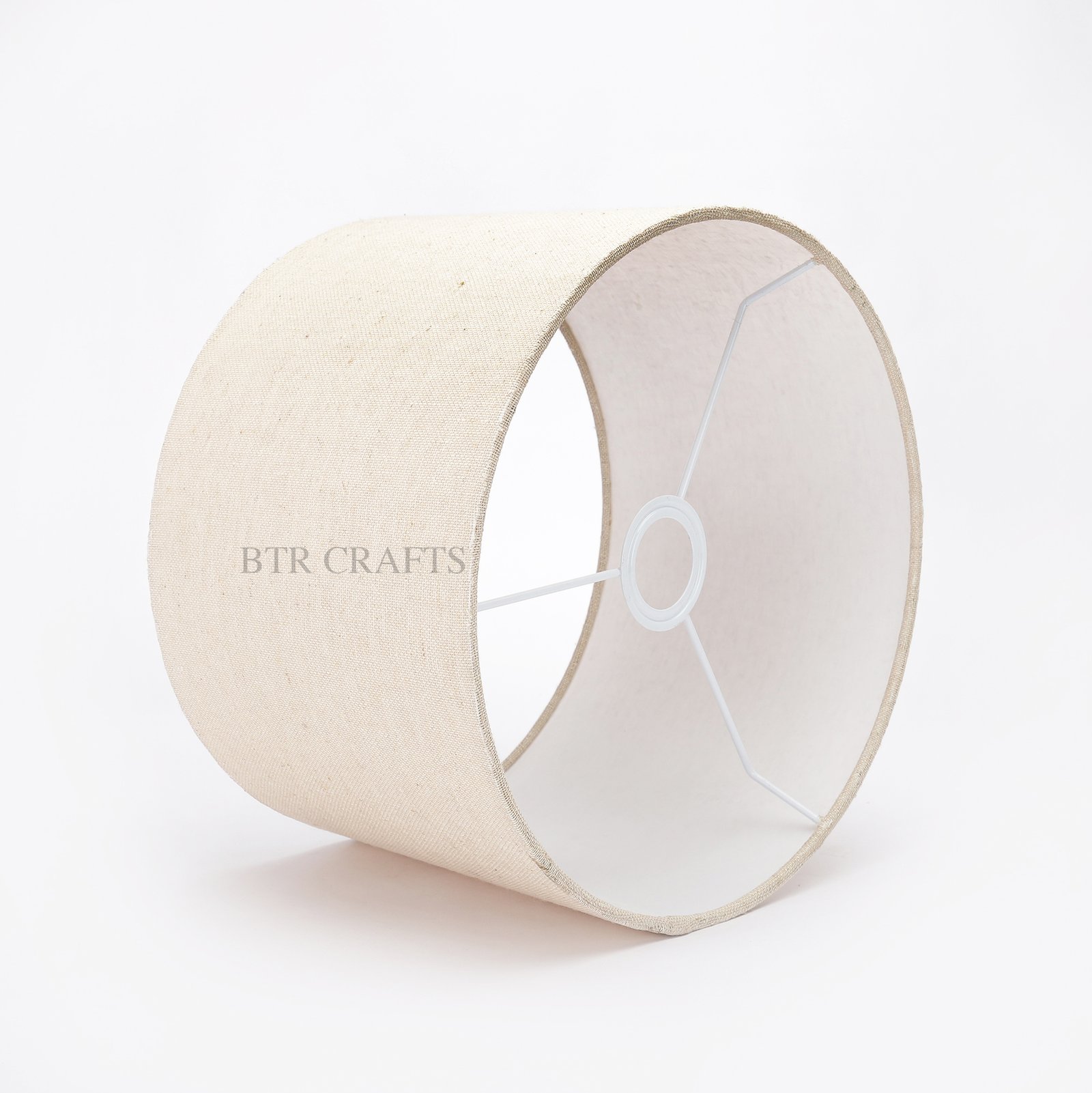 12 Inches Drum Lamp Shade, Suitable For Table and Floor Lamp(Premium Jute) - Image 4