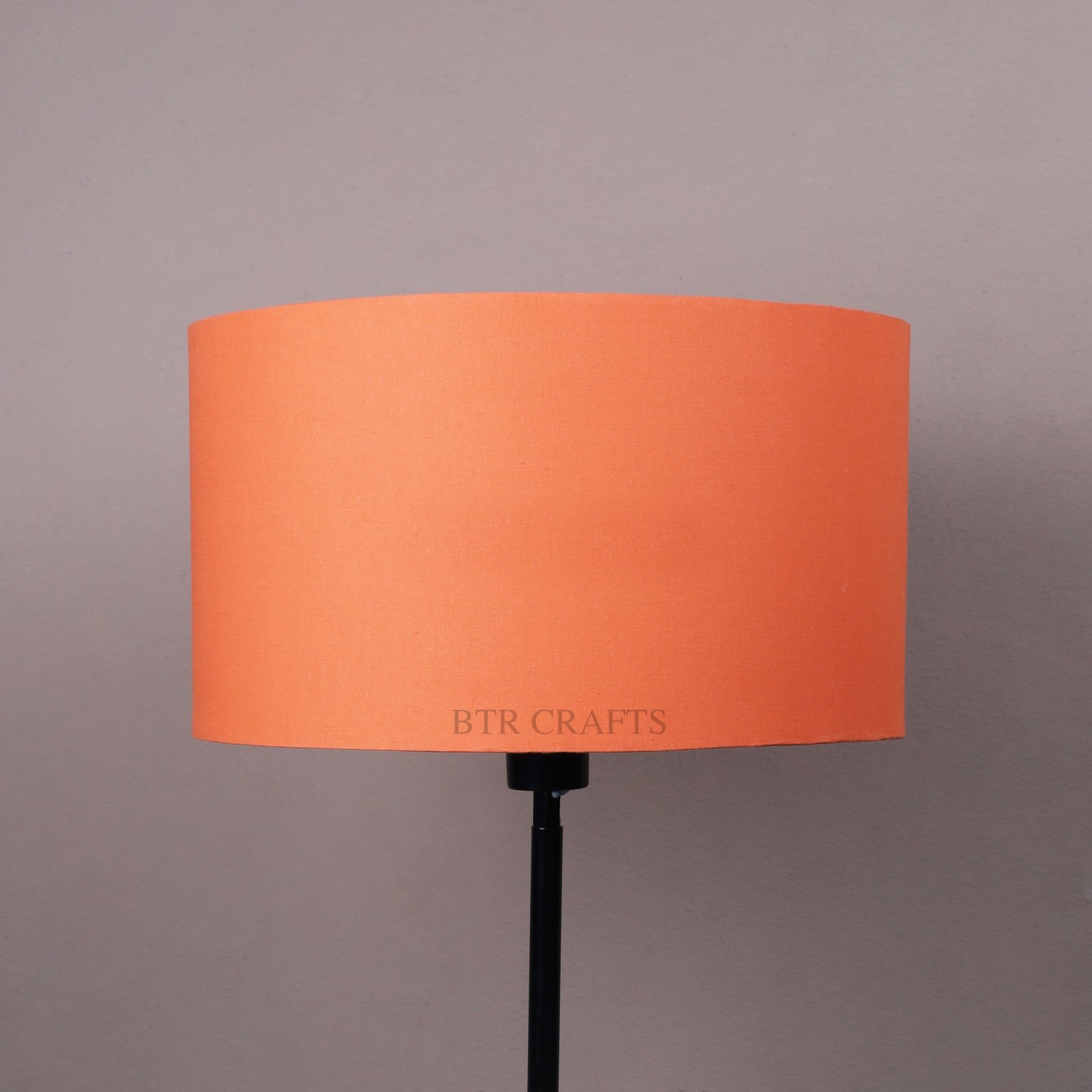14 Inches Drum Lamp Shade, Suitable For Table and Floor Lamp(Orange) - Image 2