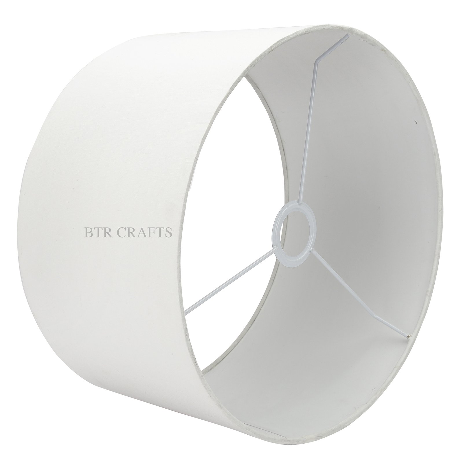 14 Inches Drum Lamp Shade, Suitable For Table and Floor Lamp(White) - Image 3