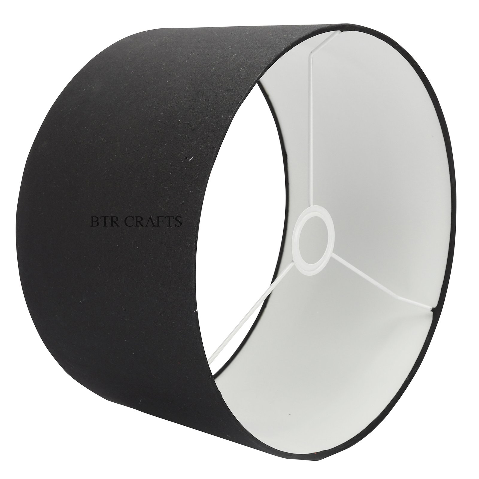 16 Inches Drum Lamp Shade, Suitable For Table and Floor Lamp(Black) - Image 3