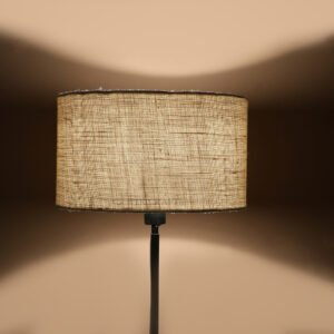 14 Inches Drum Lamp Shade, Suitable For Table and Floor Lamp(Premium Jute)