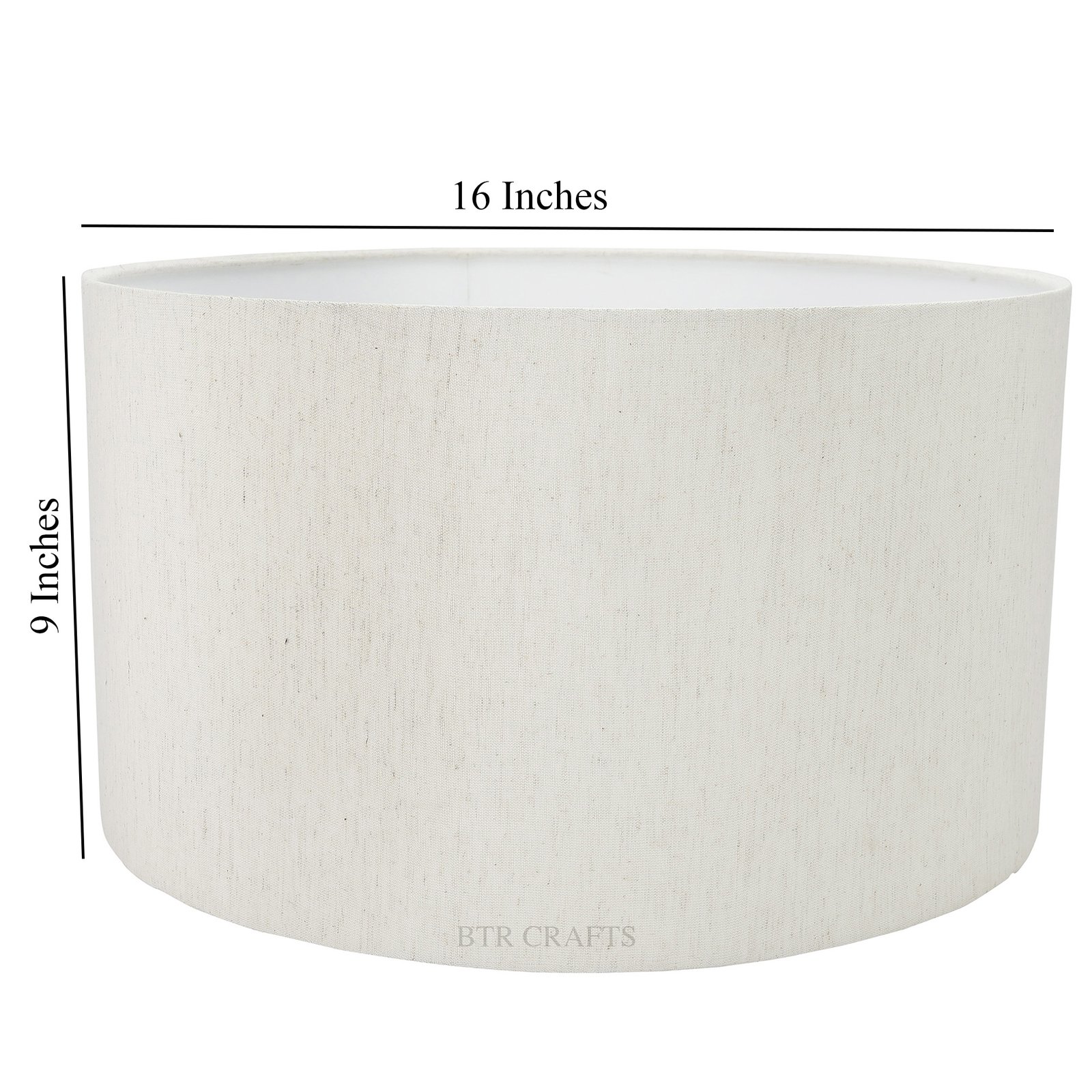 16 Inches Drum Lamp Shade, Suitable For Table and Floor Lamp(Flex) - Image 3