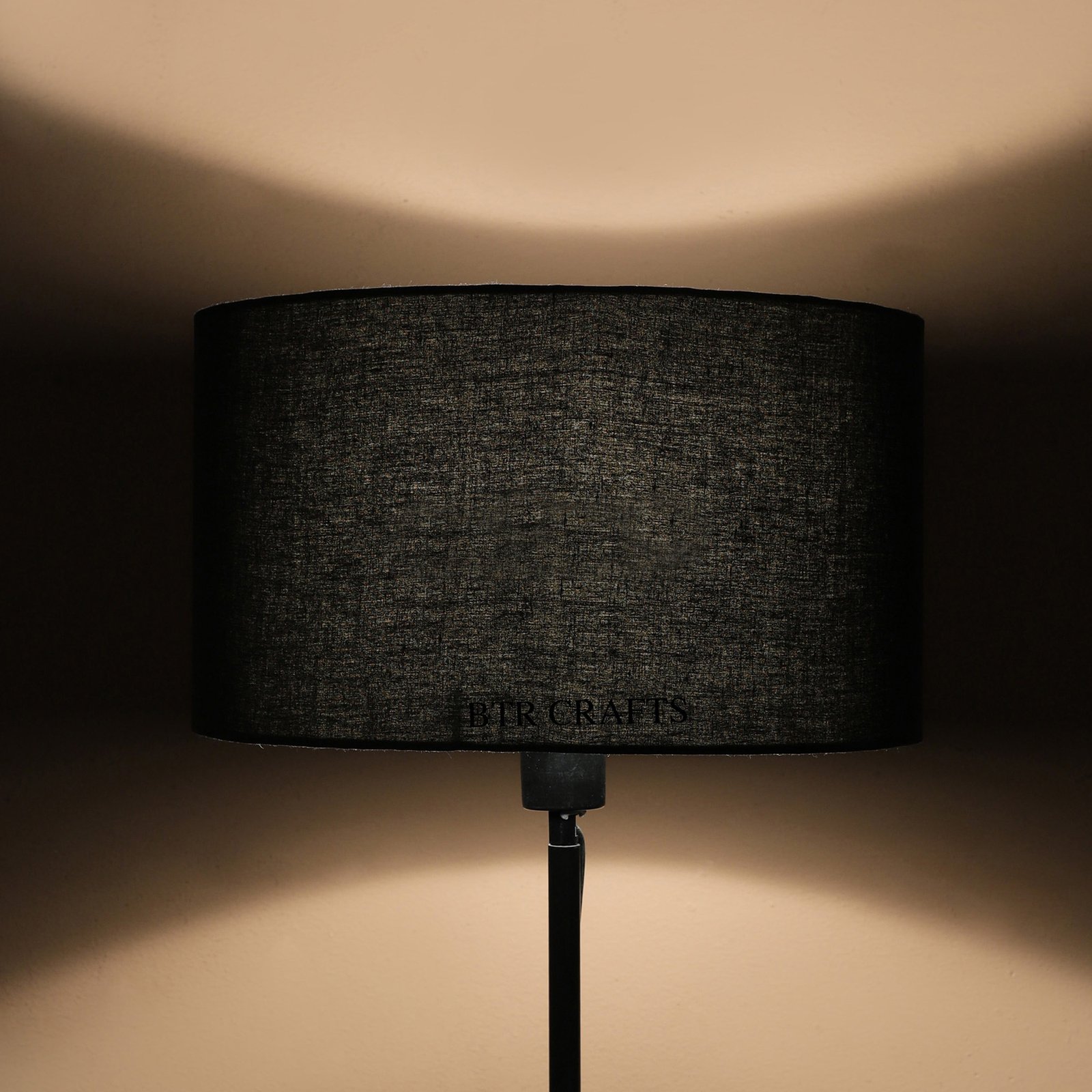 14 Inches Drum Lamp Shade, Suitable For Table and Floor Lamp(Black)
