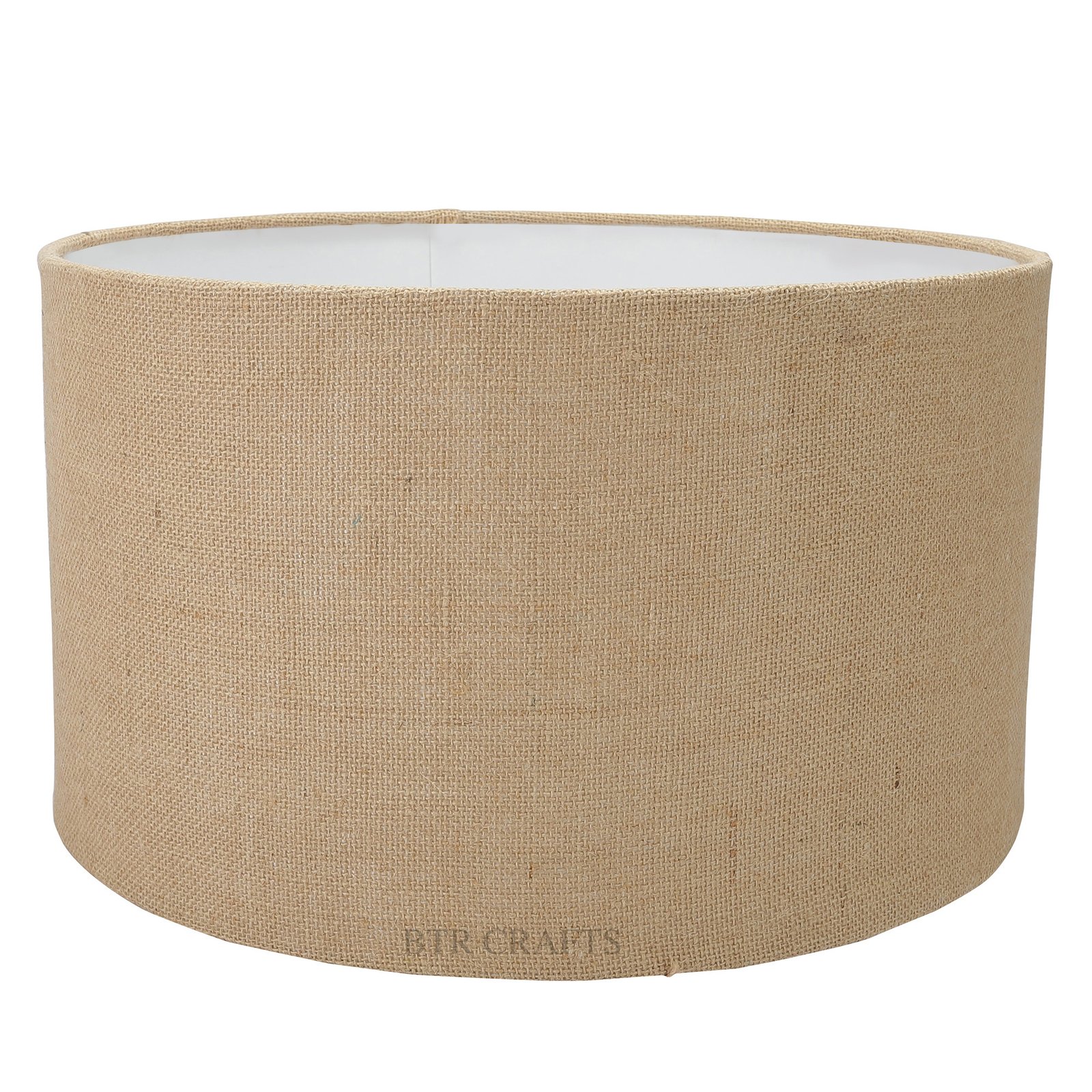 16 Inches Drum Lamp Shade, Suitable For Table and Floor Lamp(Natural Jute) - Image 3