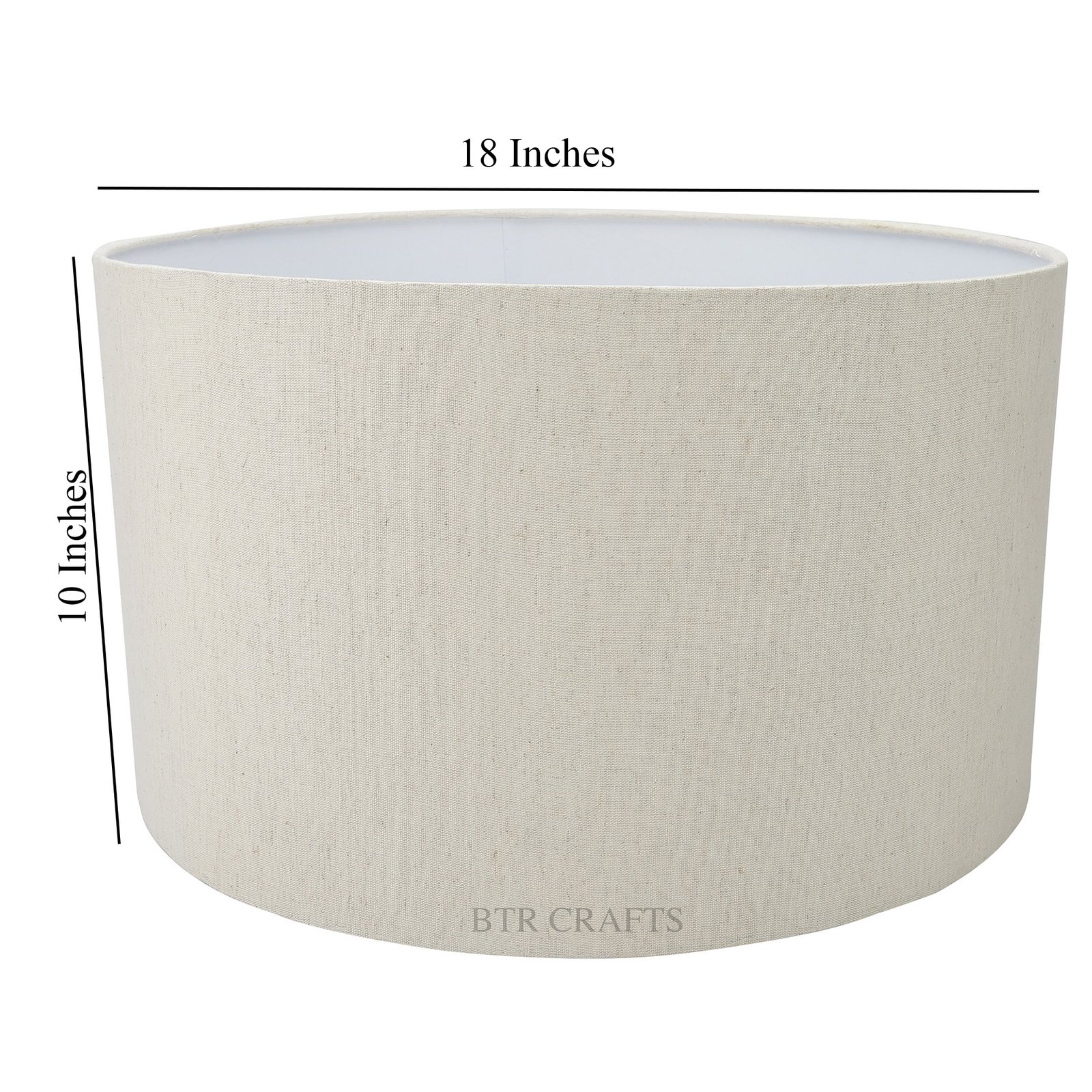 18 Inches Drum Lamp Shade, Suitable For Table and Floor Lamp(Flex) - Image 3