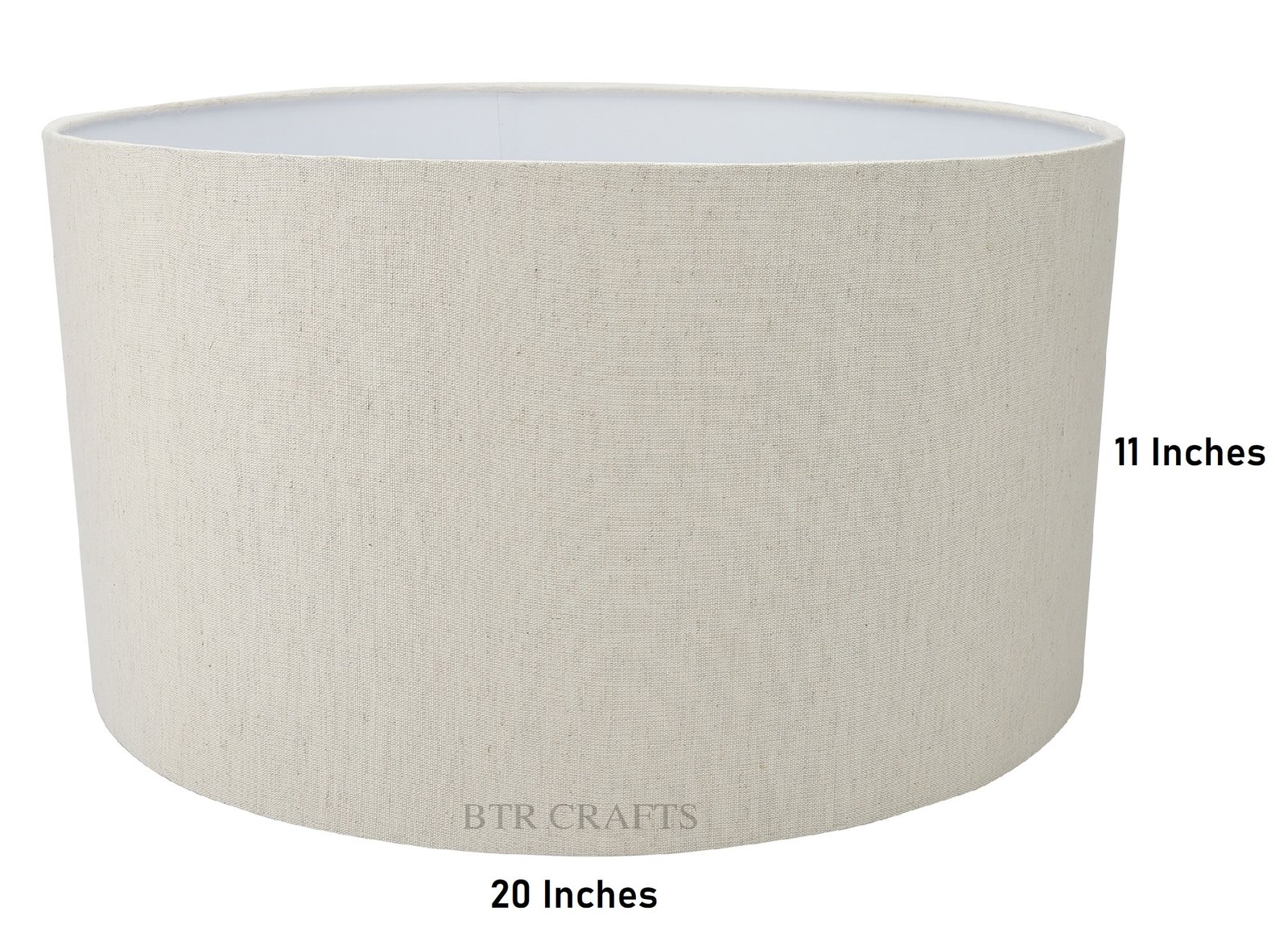 20 Inches Drum Lamp Shade, Suitable For Table and Floor Lamp(Flex) - Image 4