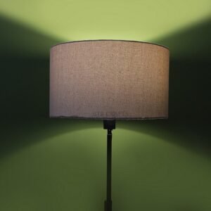 18 Inches Drum Lamp Shade, Suitable For Table and Floor Lamp(Beige)
