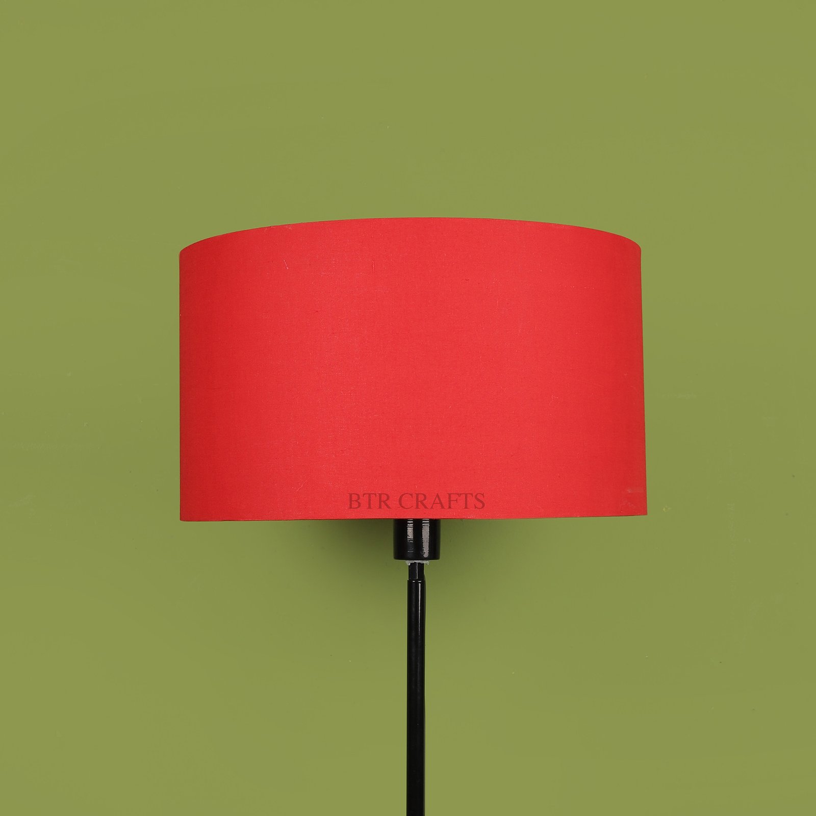 16 Inches Drum Lamp Shade, Suitable For Table and Floor Lamp(Red) - Image 2