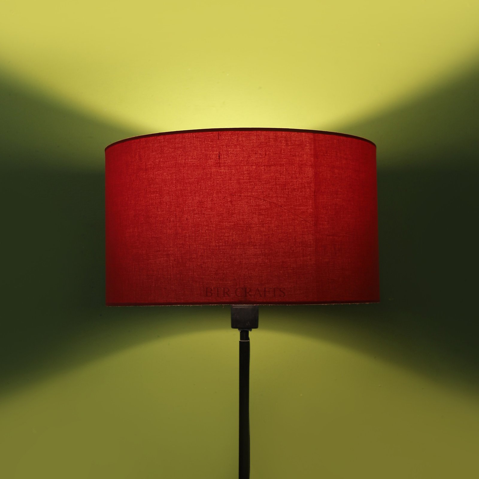 16 Inches Drum Lamp Shade, Suitable For Table and Floor Lamp(Red)