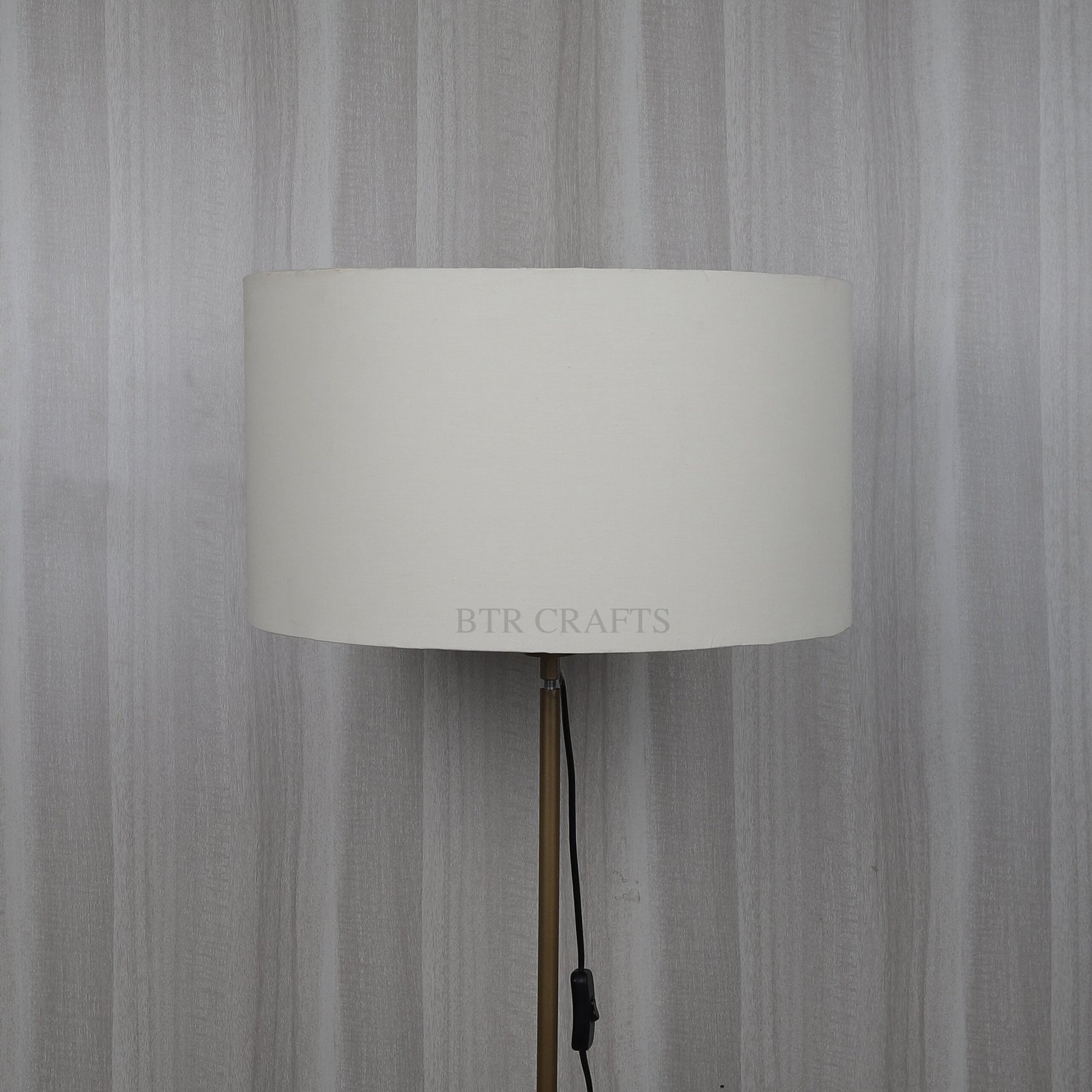 18 Inches Drum Lamp Shade, Suitable For Table and Floor Lamp(Cream) - Image 2