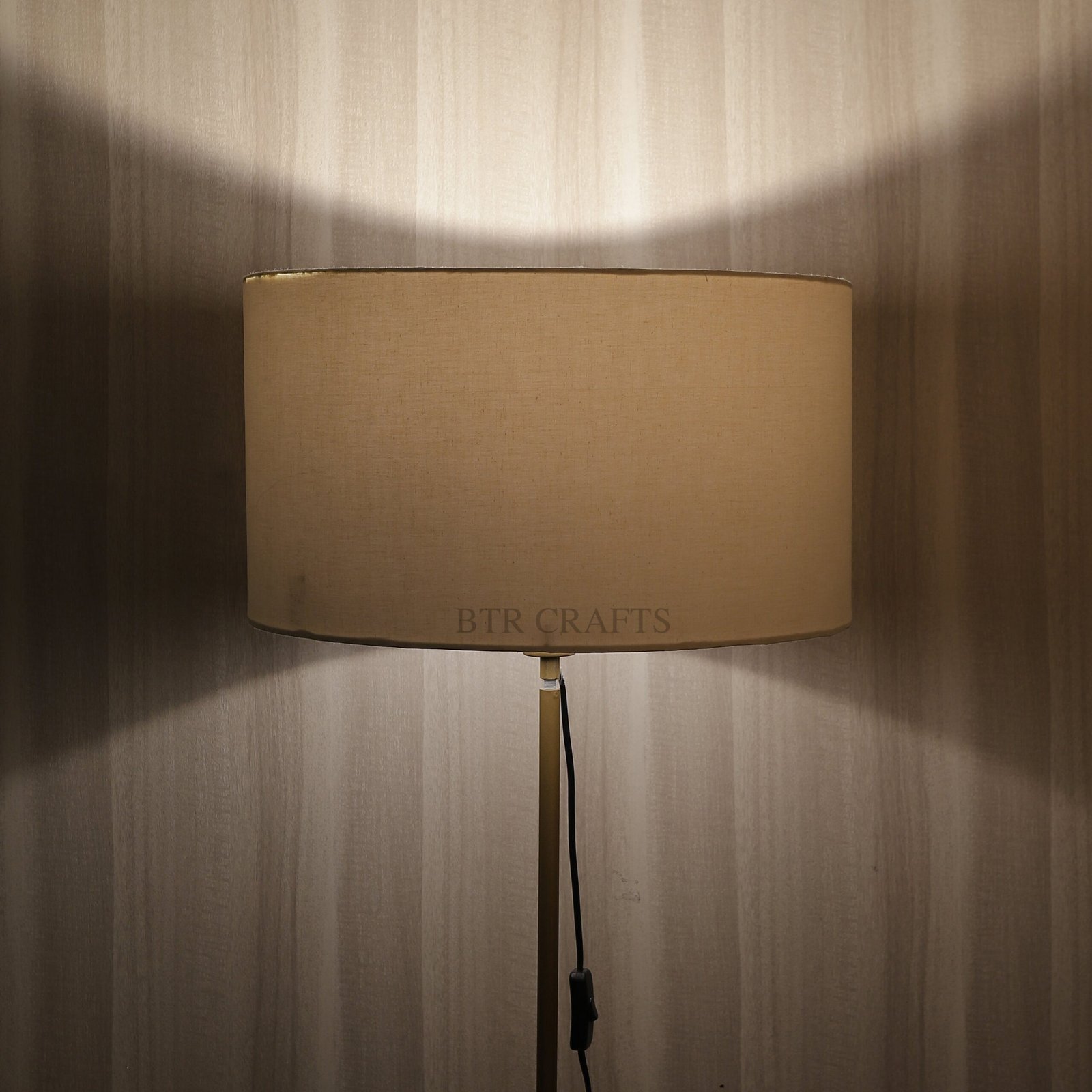 18 Inches Drum Lamp Shade, Suitable For Table and Floor Lamp(Cream)