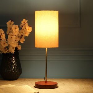 Elegant Table Lamp Suitable For Bedroom Office And Living Room, Pack Of 1(Complete Set)