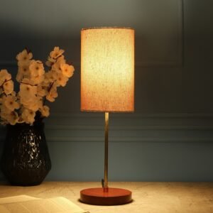 Elegant Table Lamp Suitable For Bedroom Office And Living Room, Pack Of 1(Complete Set)